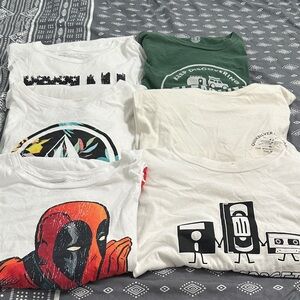 Quiksilver, Element, Volcom, Grunt Style, Marvel & Graphic T-Shirt Bundle 6